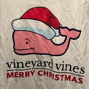 Vineyard Vines Holiday Whale Tee